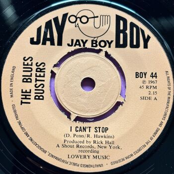 Blues Busters-I can't stop-UK Jayboy E+