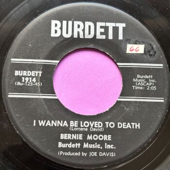 Bernie Moore-I wanna be loved to death-Burdett E+