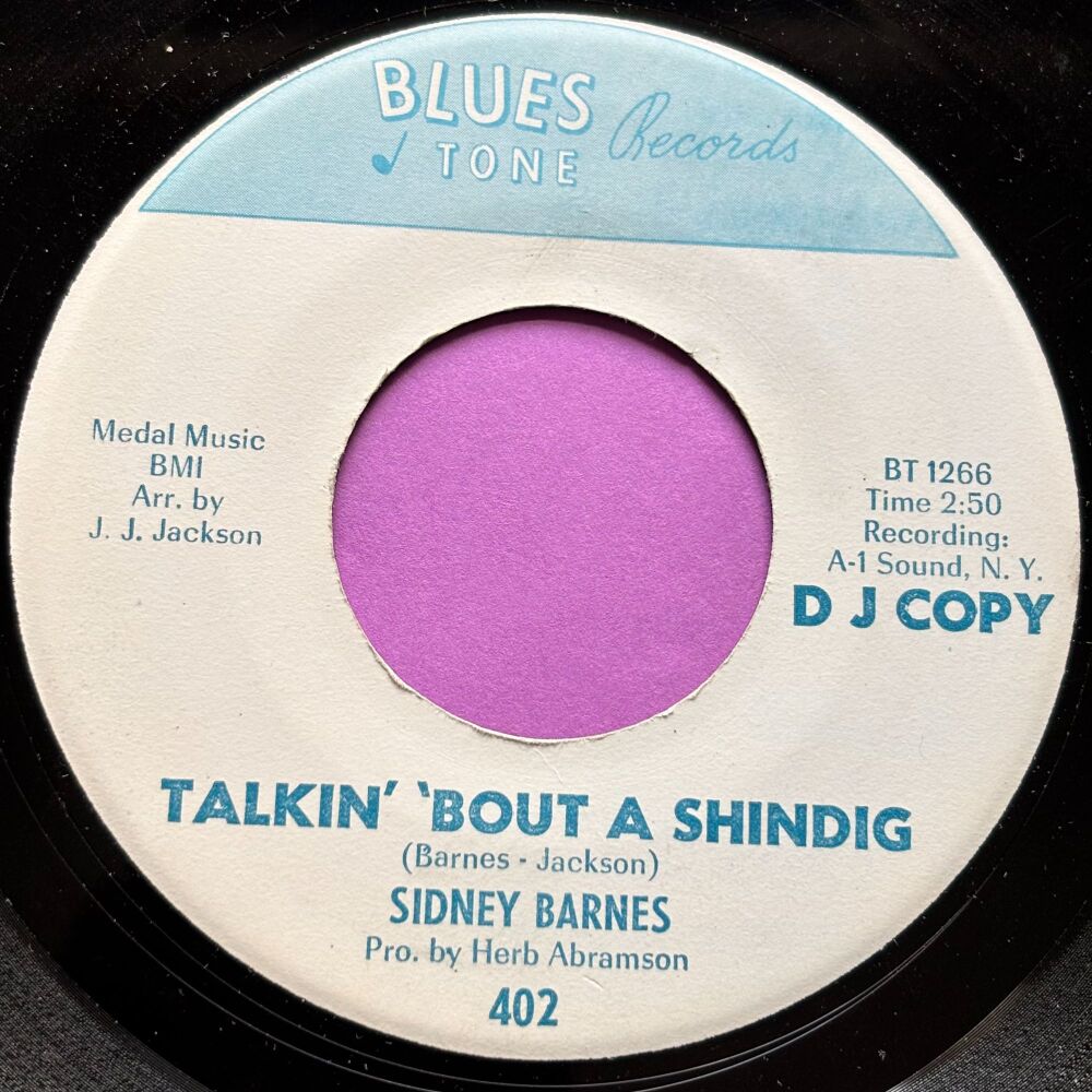 Sidney Barnes-Talkin 'bout a shindig-Blues Tone Demo E+