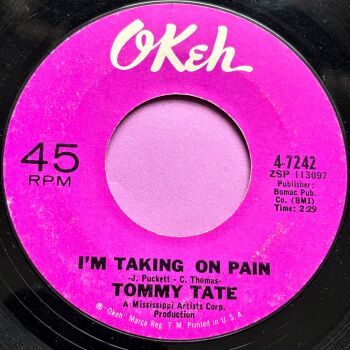Tommy Tate-I'm taking on pain-Okeh E+