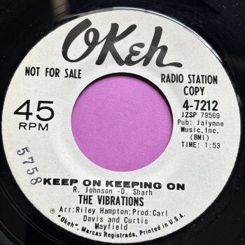 Vibrations-Keep on keeping on-Okeh WD E+