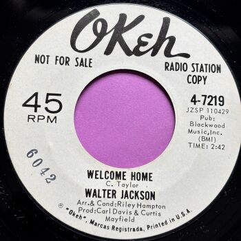 Walter Jackson-Welcome home-Okeh WD E+