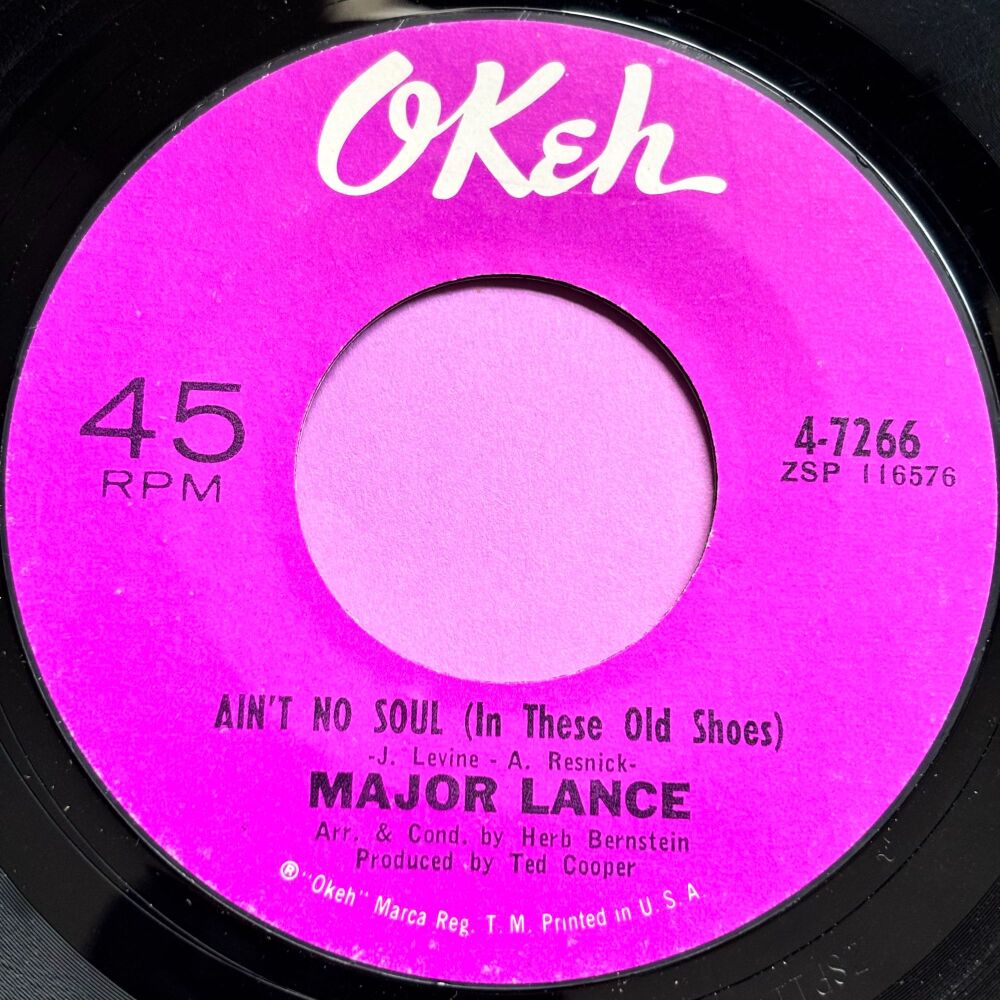 Major Lance-Ain't no soul-Okeh E+