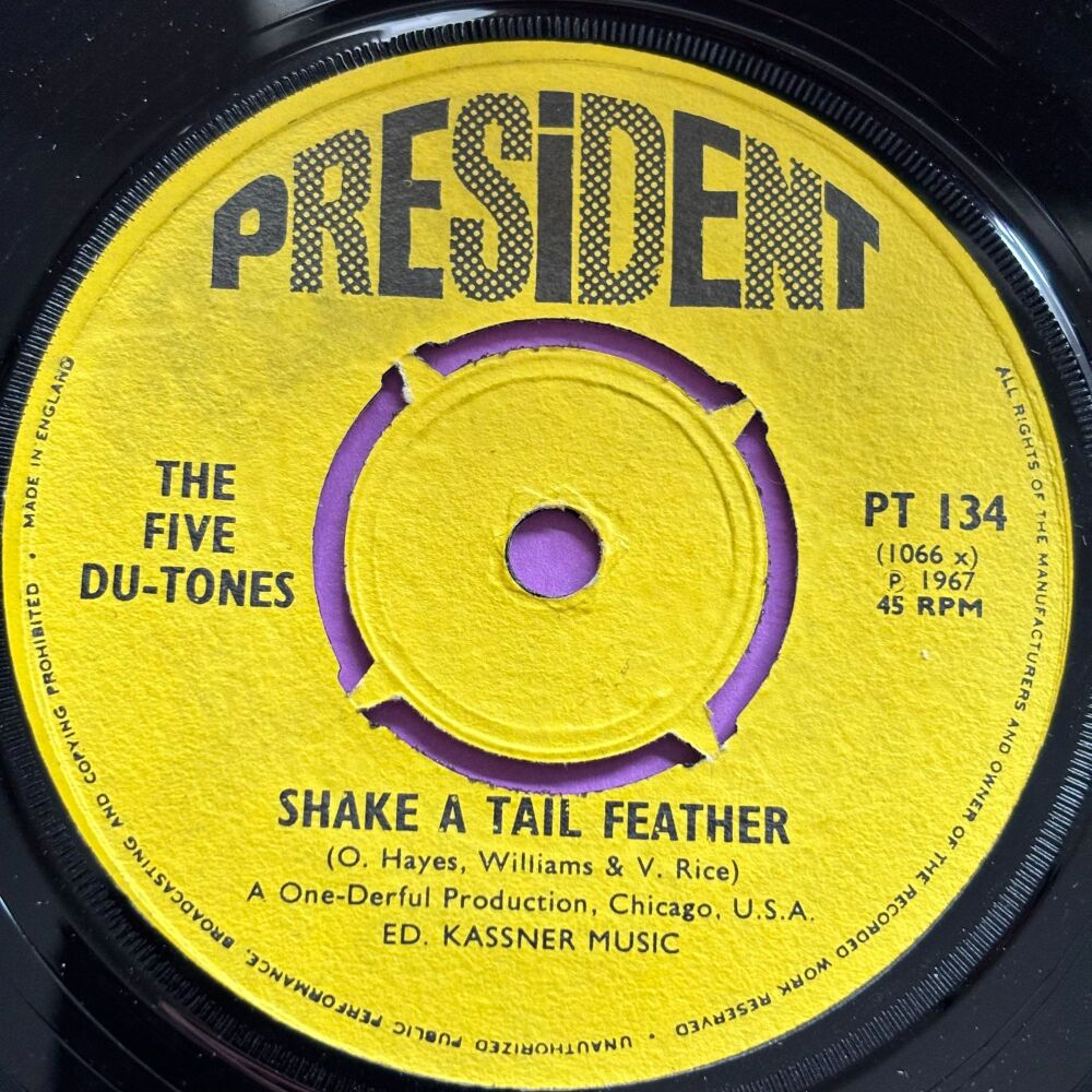 Five Du-Tones-Shake a tail feather-UK President E+