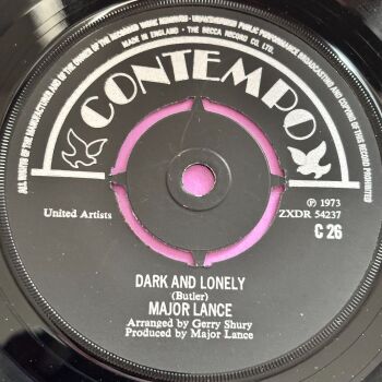 Major Lance-Dark and lonely-UK Contempo E+