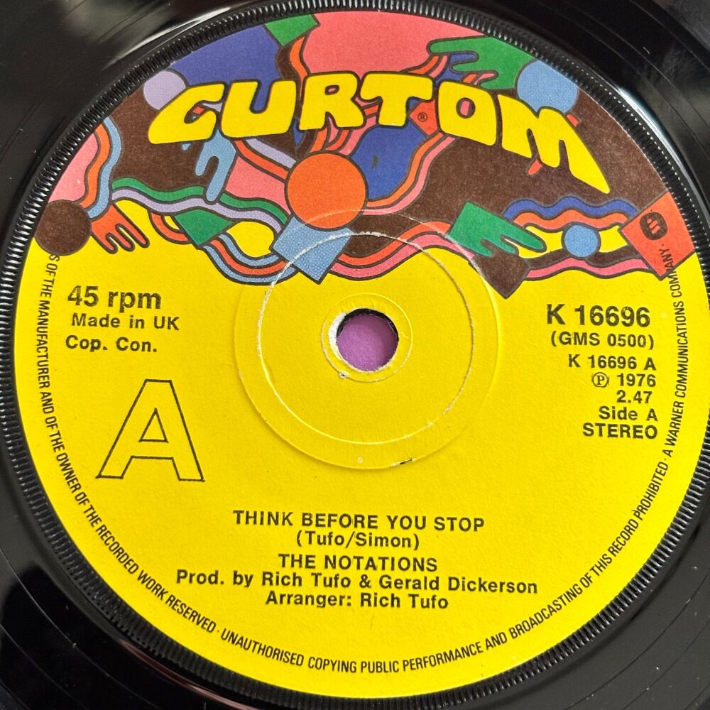 Notations-Think before you stop-UK Curtom E+