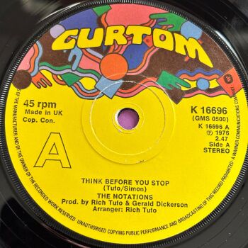Notations-Think before you stop-UK Curtom E+