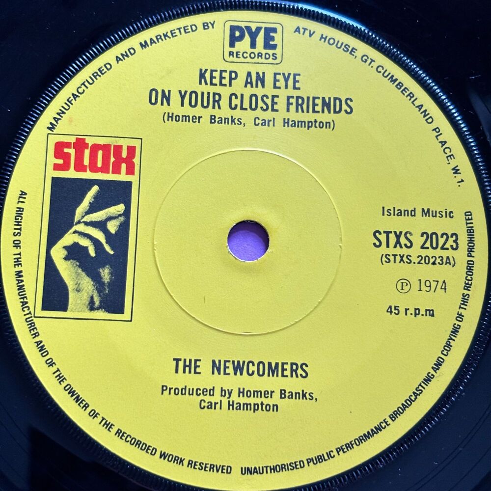 Newcomers-Keep an eye on your close friends-UK Stax E+