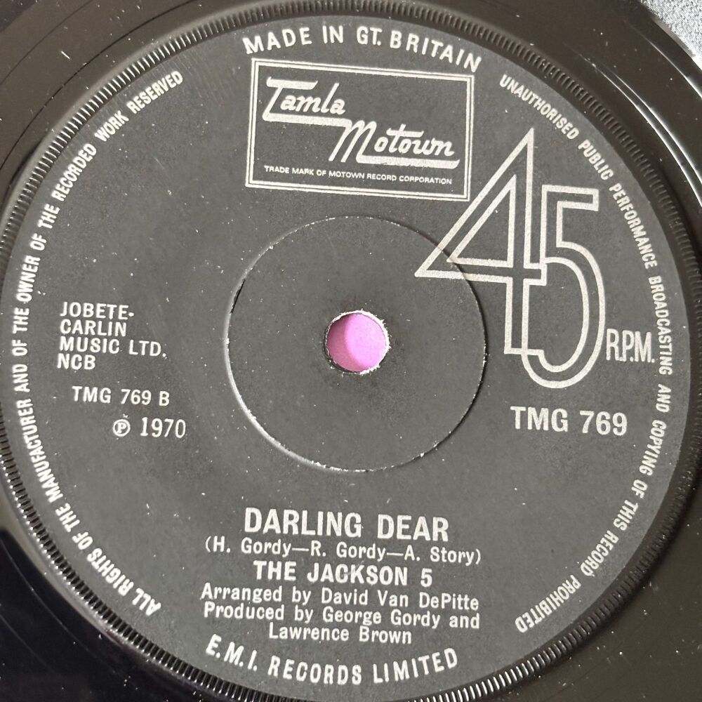 Jackson 5-Darling dear-TMG769 E+