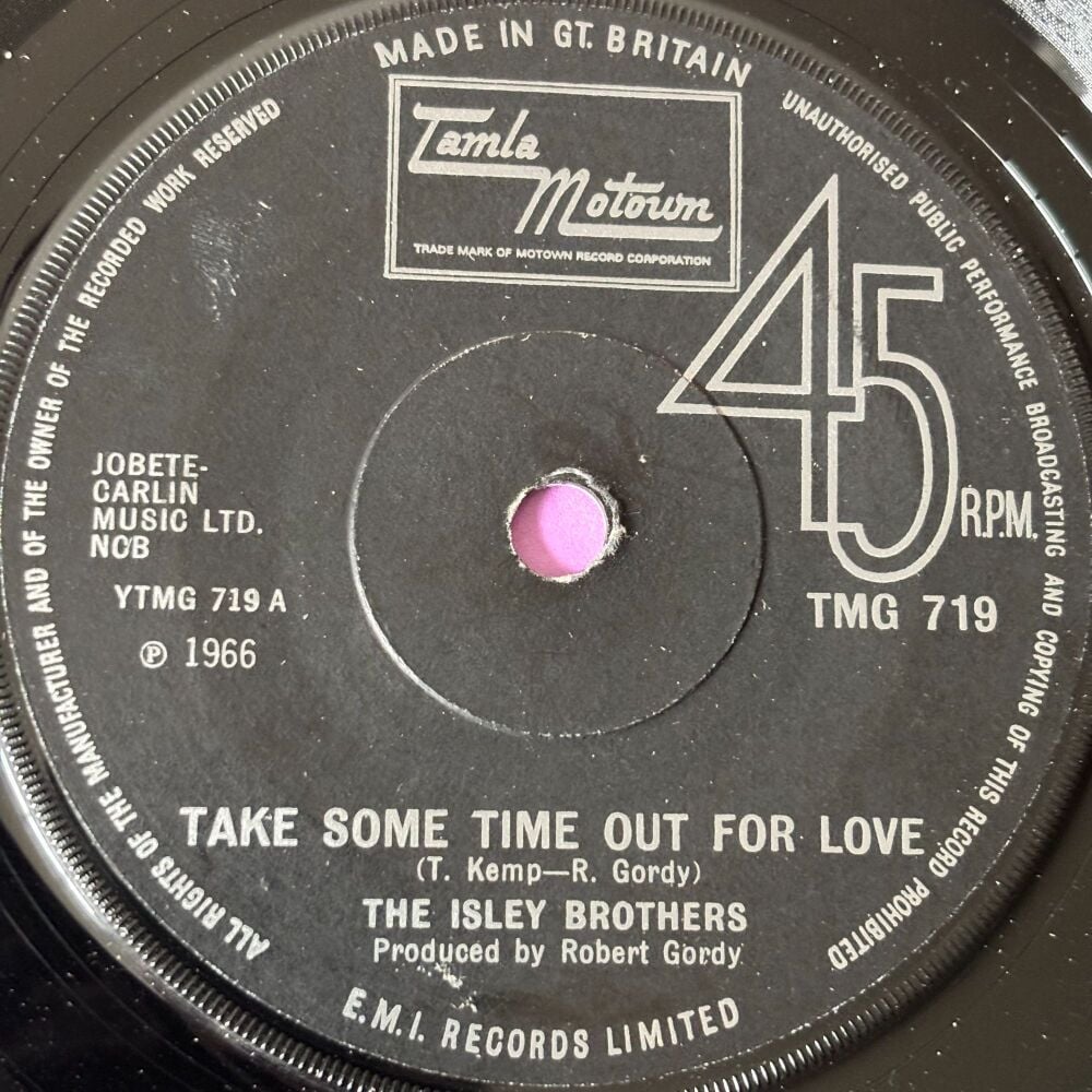 Isley Brothers-Take some time out for love-TMG719 E+