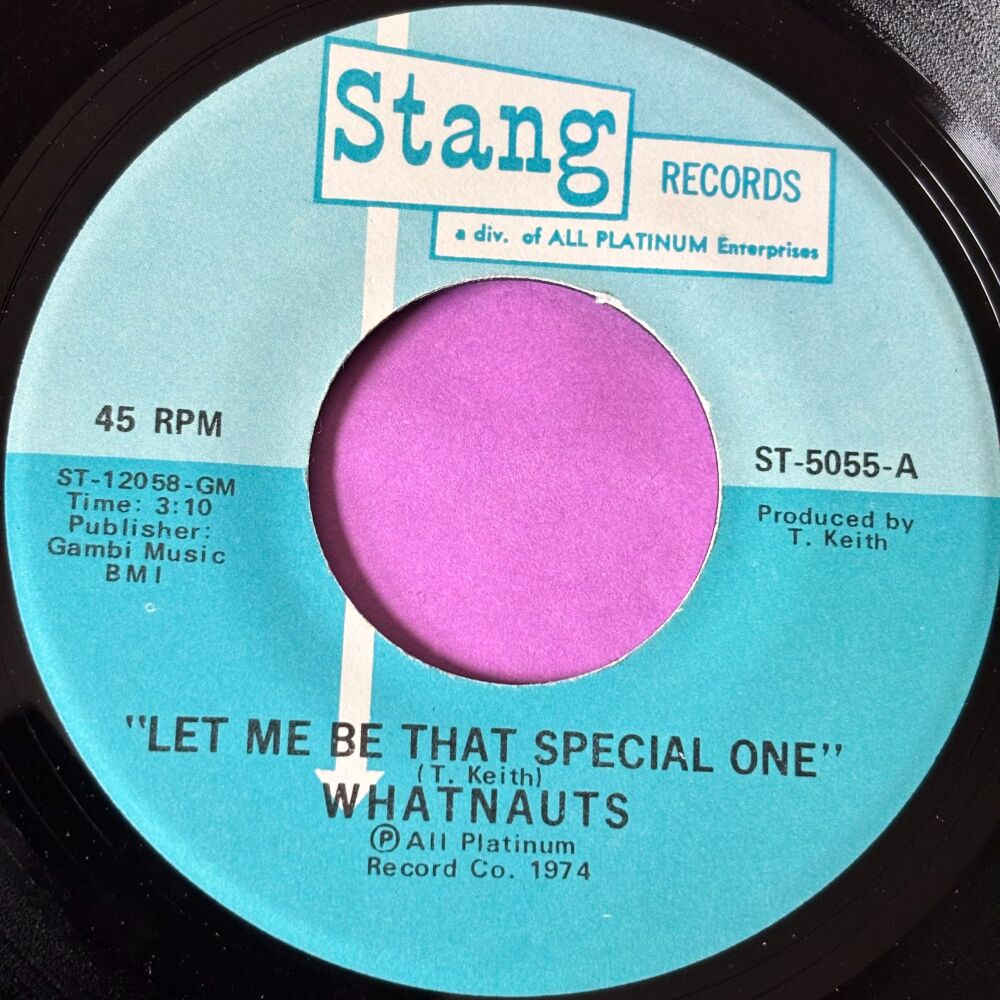 Whatnauts-Let me be that special one-Stang E+