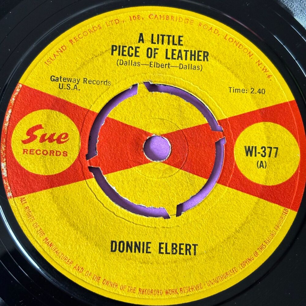 Donnie Elbert-A little piece of leather-UK Sue E-
