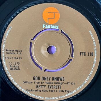 Betty Everett-God only knows/ Keep it up-UK Fantasy E