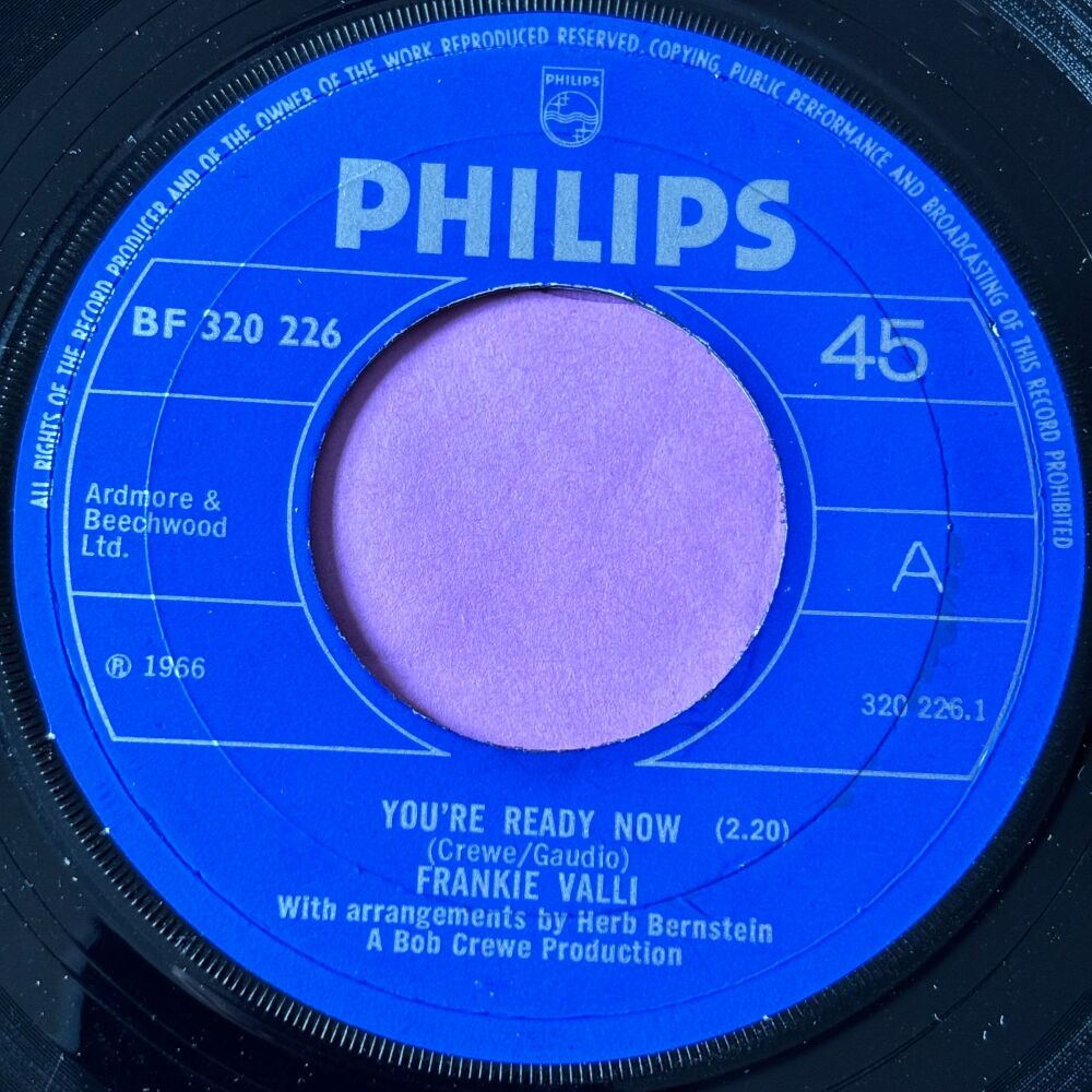 Frankie Carr-You're ready now-UK Philips E+