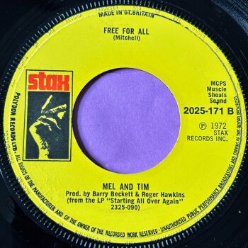 Mel and Tim-Free for all-UK Stax E