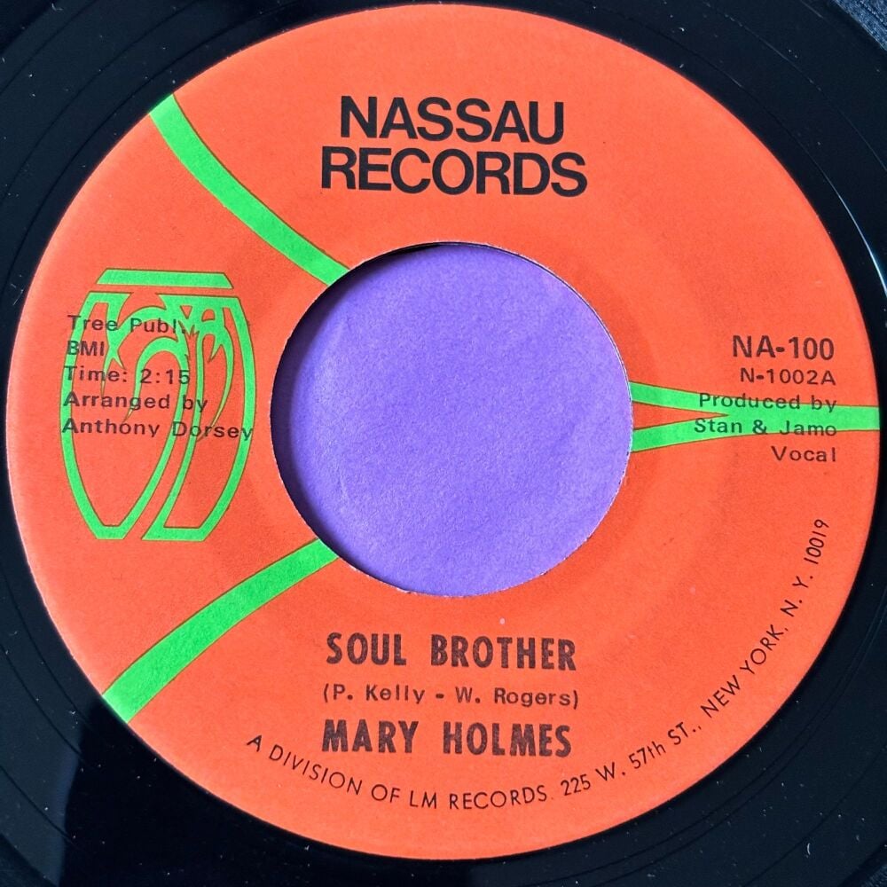Mary Holmes-Soul Brother-Nassau E+