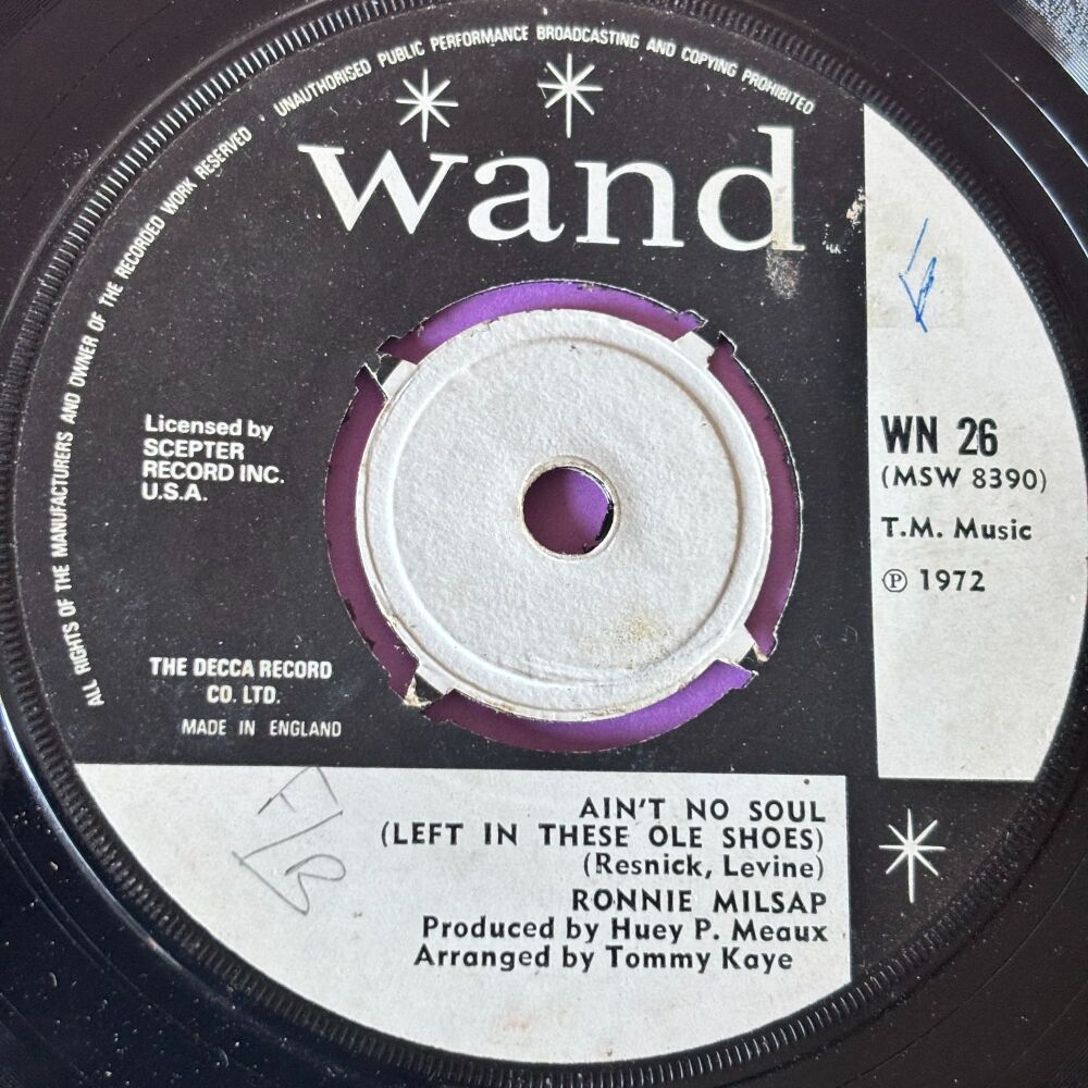 Ronnie Milsap-Ain't no soul-UK Wand wol E+