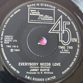 Jimmy Ruffin-Everybody needs love-TMG 740 E+