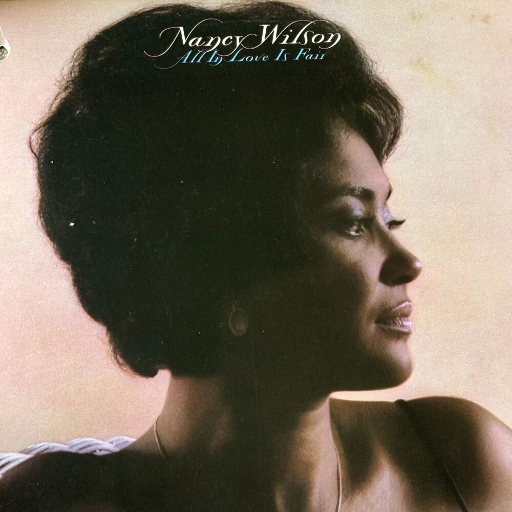 Nancy Wilson-All is fair in love-Capitol LP E+