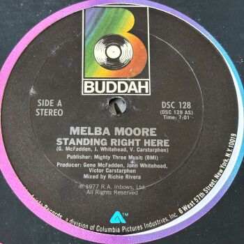 Melba Moore-Standing right here-Buddah 12" E+
