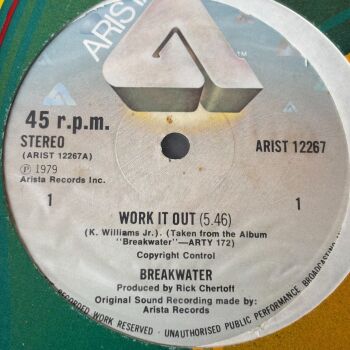 Breakwater-Work it out-Arista 12" E+