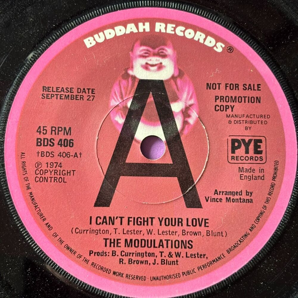 Modulations-I can't fight your love-UK Buddah Demo vg+