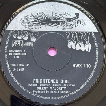 Silent Majority-Frightened girl-UK Hot Wax E+