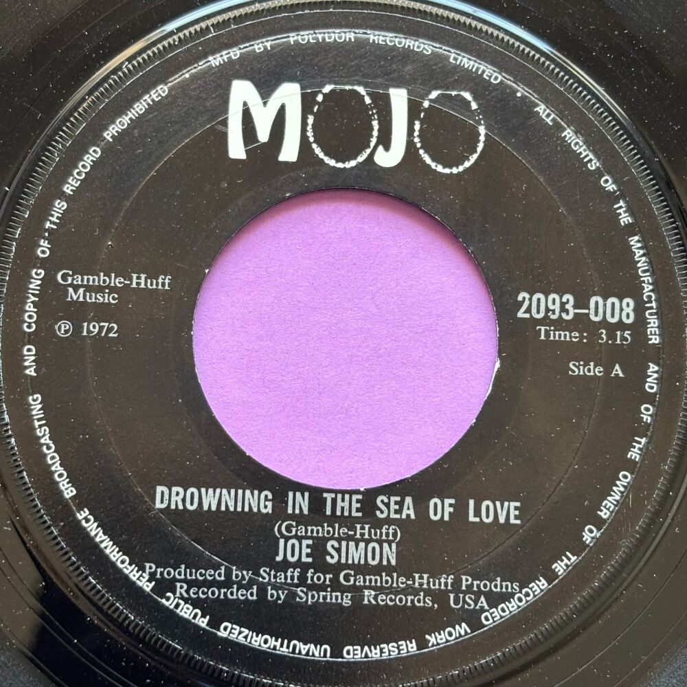 Joe Simon-Drowning in the sea of love-UK Mojo E+