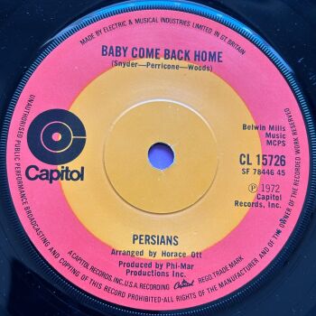 Persians-Baby come back home-UK Capitol E+
