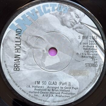 Brian Holland-I'm so glad-UK Invictus E+