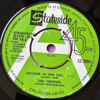 Magnificent Men-Sweet soul medley-UK Capitol Demo E+