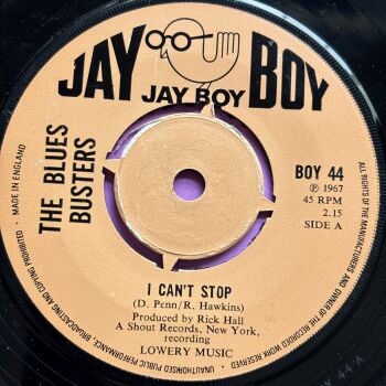 Blues Busters-I can't stop-UK JayBoy E+
