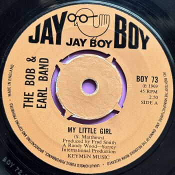 Bob & Earl Band-My little girl-UK Jay Boy E+