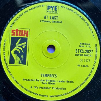 Temprees-At last-UK Stax E+