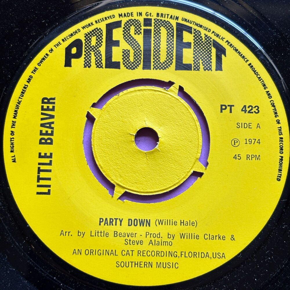 Little Beaver-Party Down-UK President E+
