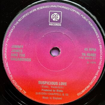 Jimmy James-Suspicious love-UK Pye E+