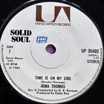 Irma Thomas-Time is on my side-UK UA wol vg+