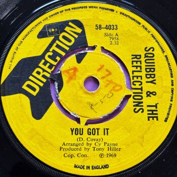 Squibby & The Reflections-You got it-UK Direction wol E-