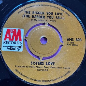 Sisters Love-The bigger you love-UK A&M E+