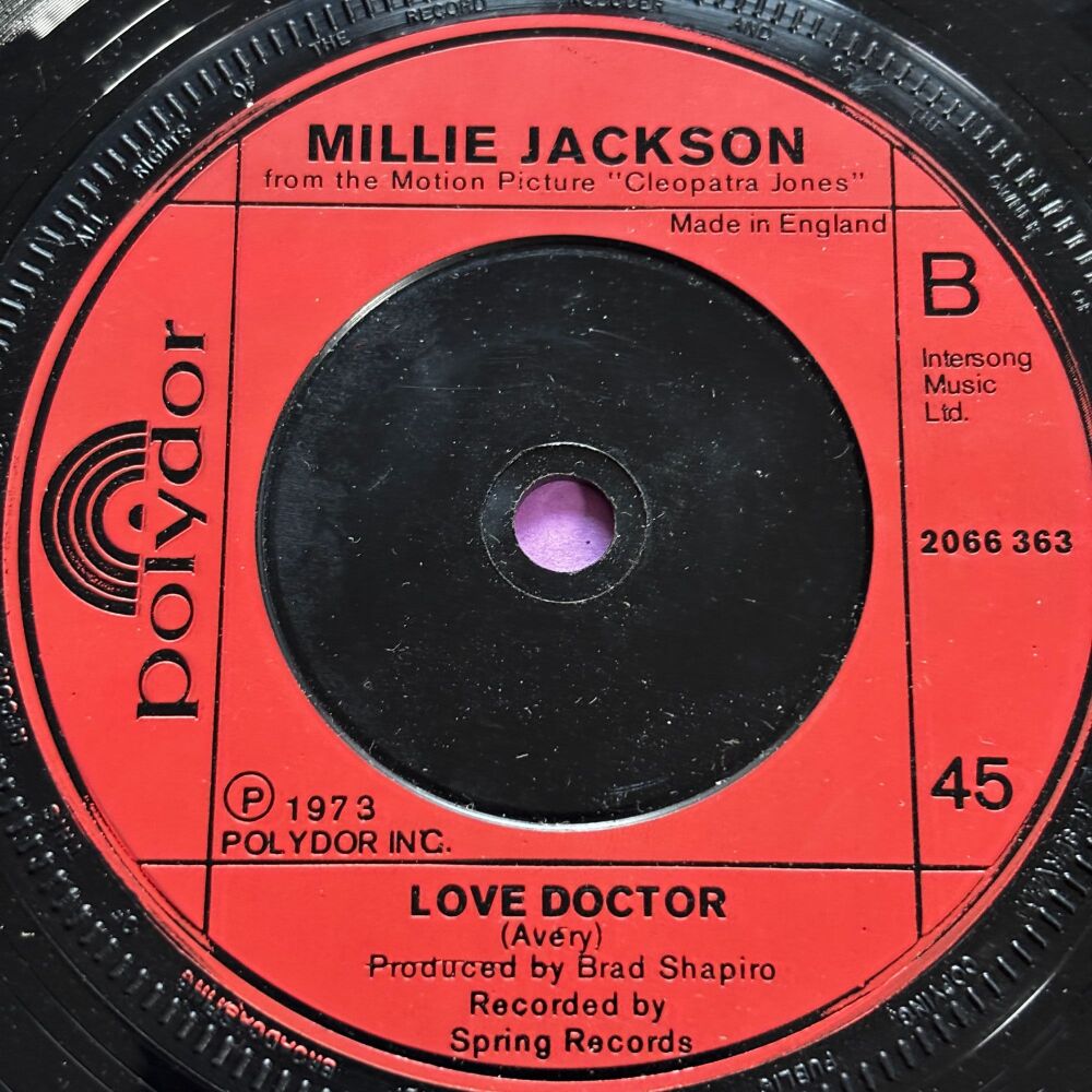 Millie Jackson-Love doctor-UK Polydor E+