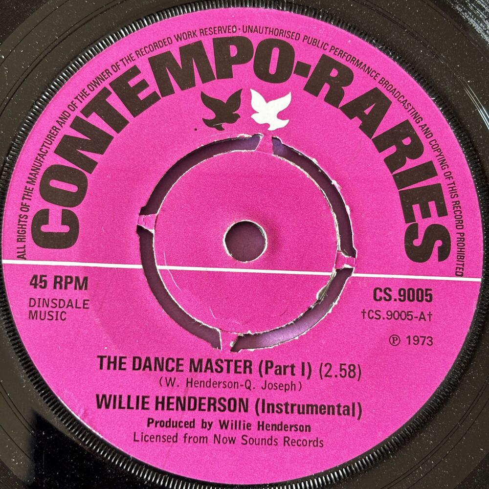 Willie Henderson-The dance master-UK Contempo Raries E+