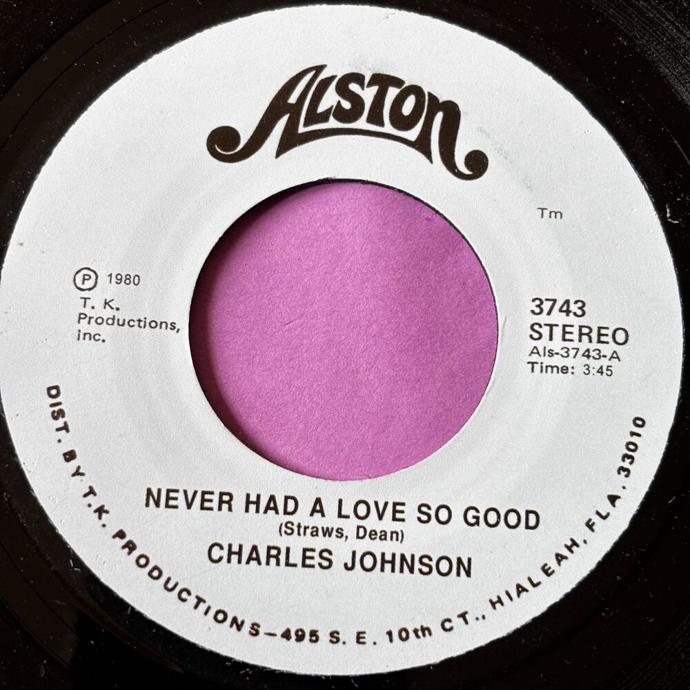 Charles Johnson-Never had a love so good-Alston R E+
