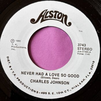 Charles Johnson-Never had a love so good-Alston R E+