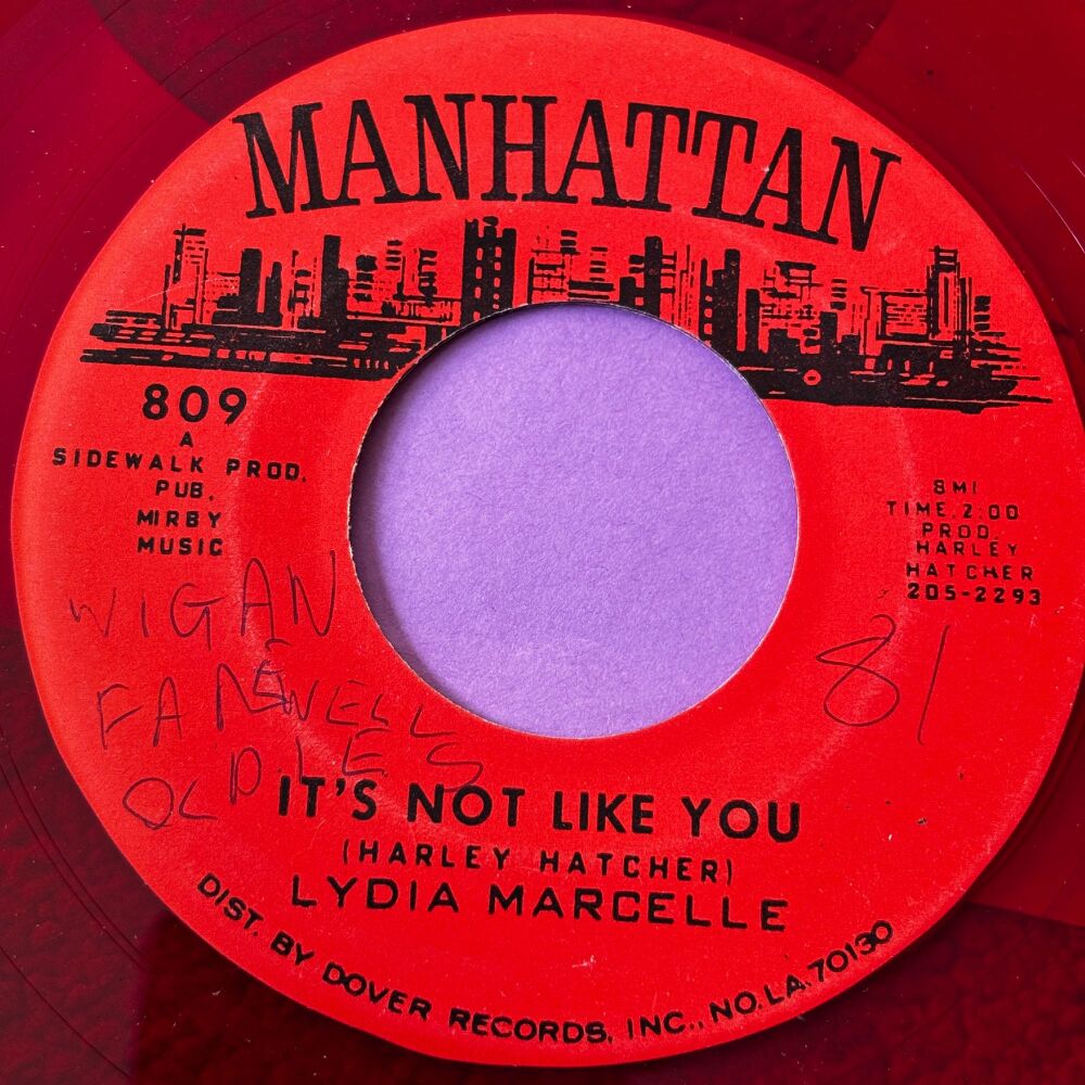 Lydia Marcelle-It's not like you-Manhattan wol R E+