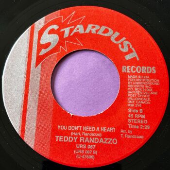 Teddy Randazzo-You don't need a heart-Stardust R E+