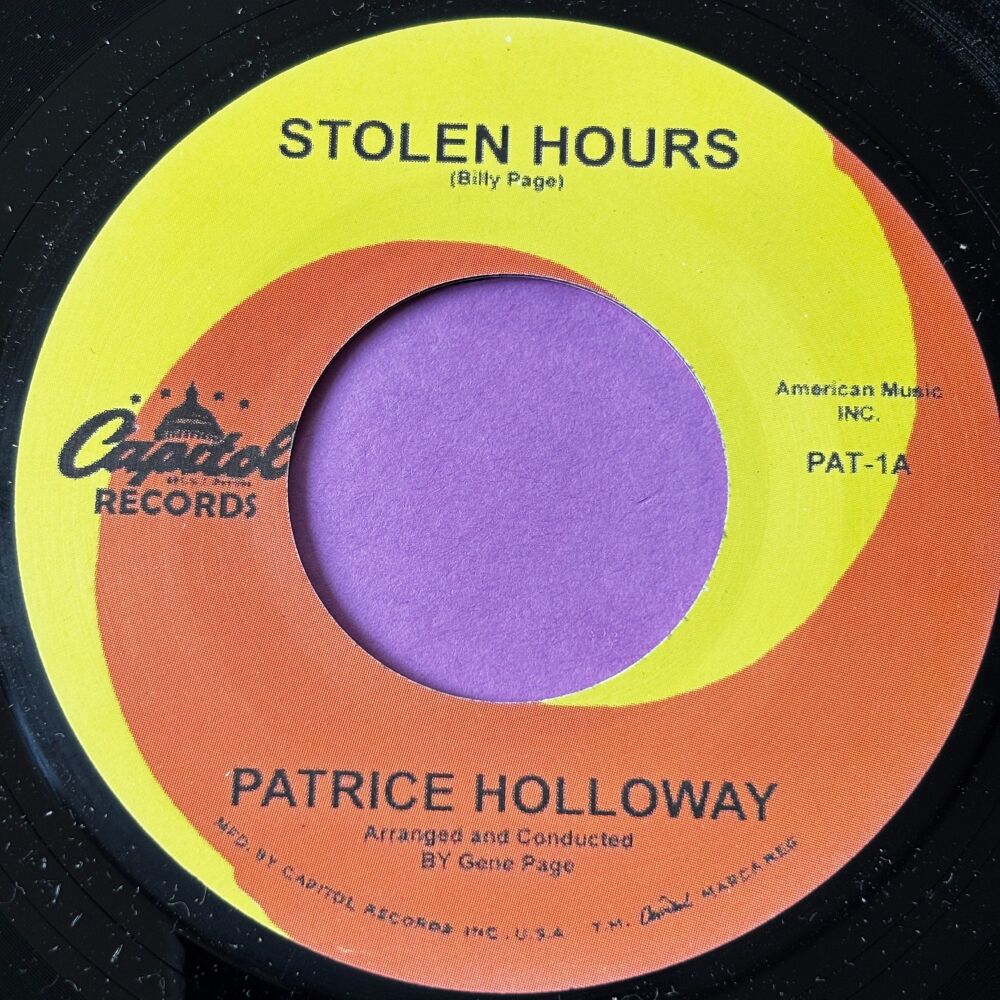 Patrice Holloway-Stolen hours-Capitol M- R