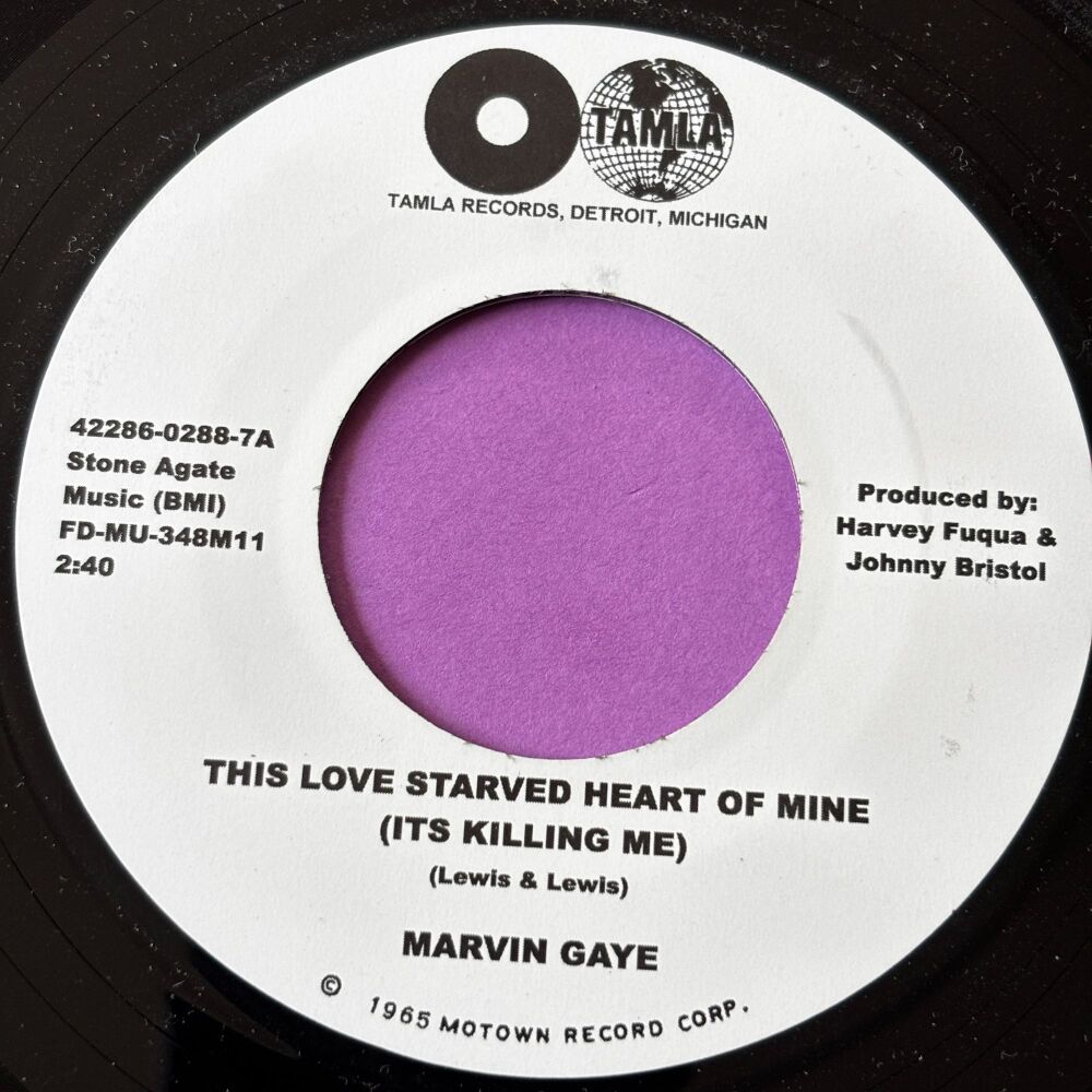 Marvin Gaye-This love starved heart of mine-Tamla R E+