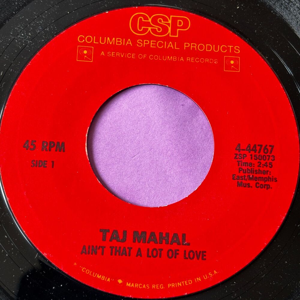 Taj Mahal-Ain't that a lot of love-CSP R E+