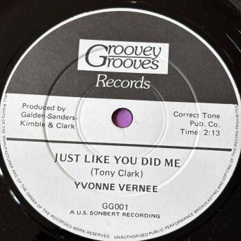 Yvonne Vernee-Just like you did me-Groovy Grooves R E+