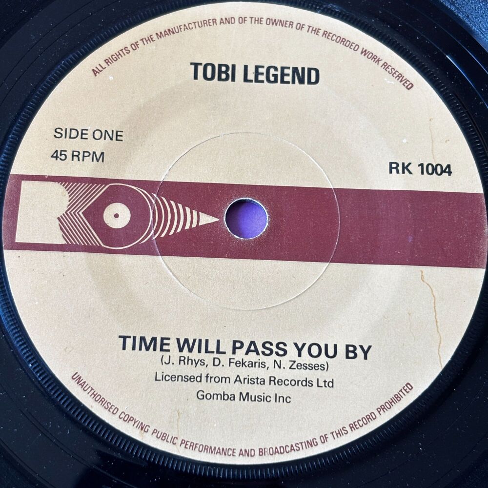 Tobi Legend-Time will pass you by EP E+